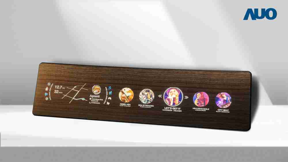 口袋牛店研发全球最高穿透度达80%的AmLED木纹显示器，，可于使用时呈现高亮度、、清晰可见的信息，，，并在不使用时回归为单纯的饰板，，，节能兼具美观